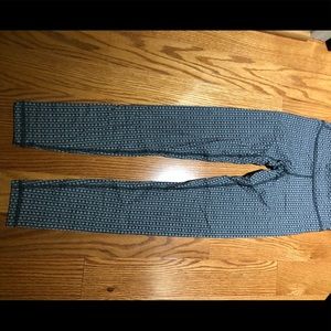 Gray print Ivivva by lulu lemon Leggings  size 10